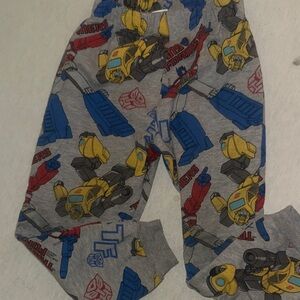Transformers Themed Kids Size 7 Joggers